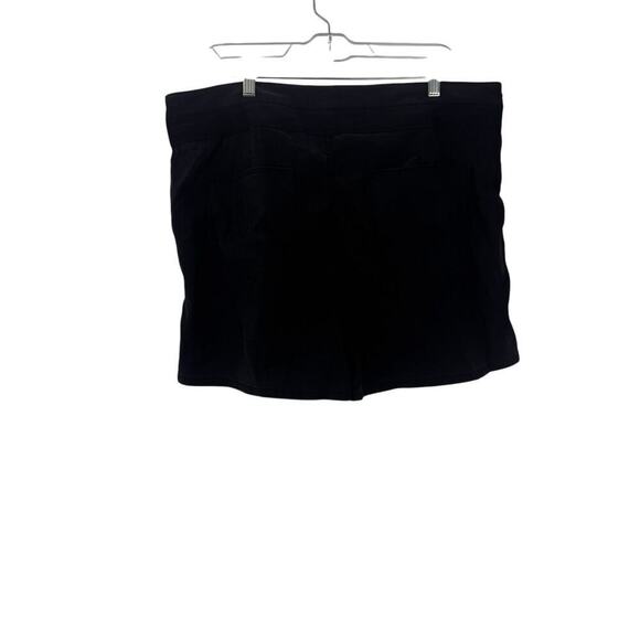 HUDSON Los Angeles PaperBag Shorts Casual Fit Linen In Black Size 29 NWOT - Picture 6 of 12